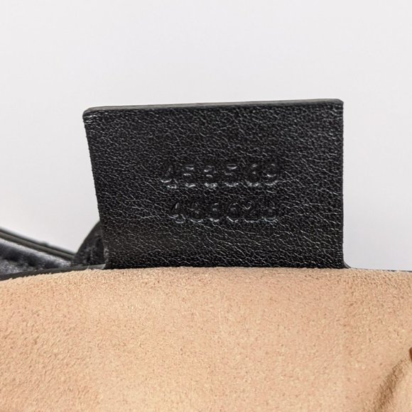 SOLD Gucci Black Marmont Gg Matelasse Tote - Picture 5 of 9